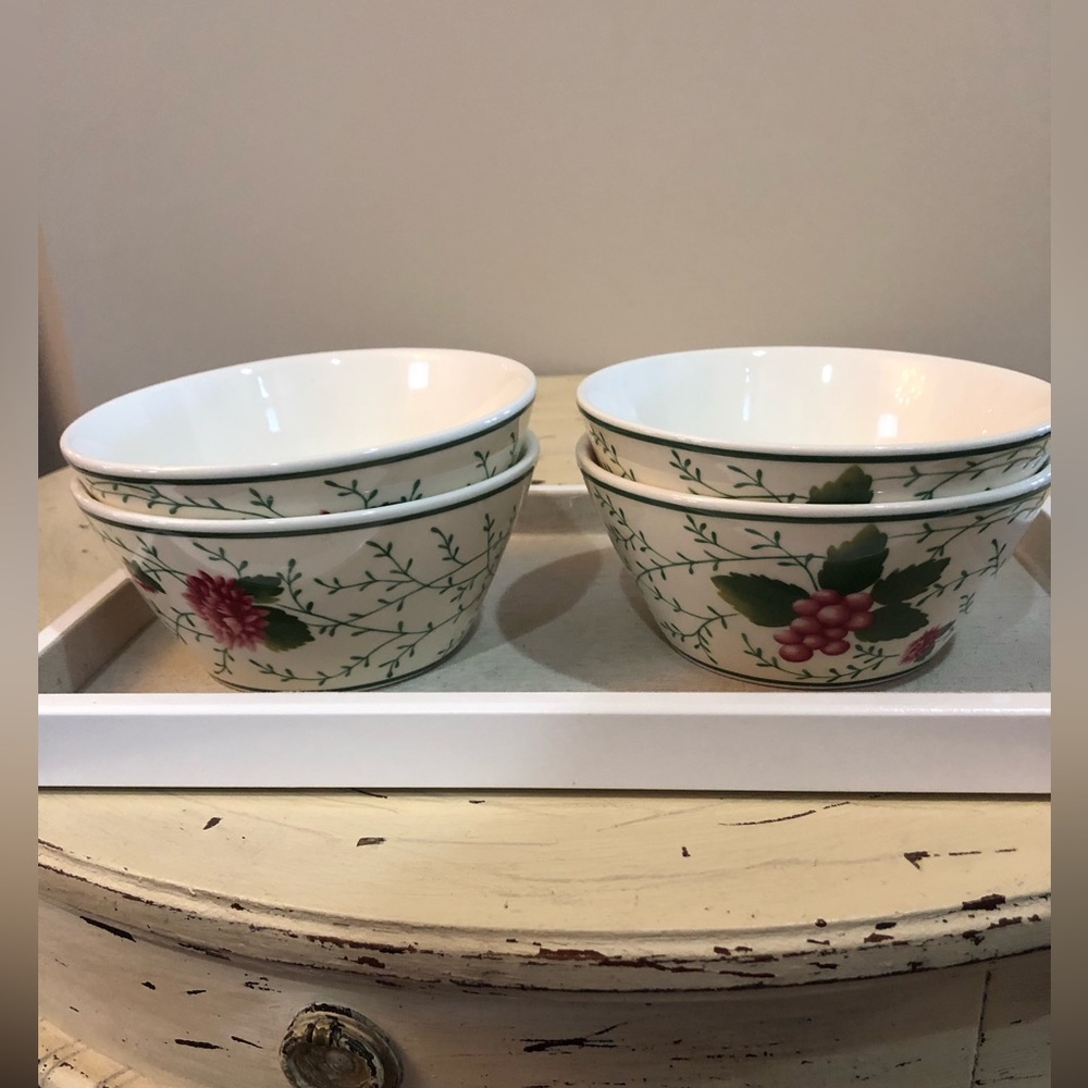 Waverly “Garden Room” Roseberry, set of 4